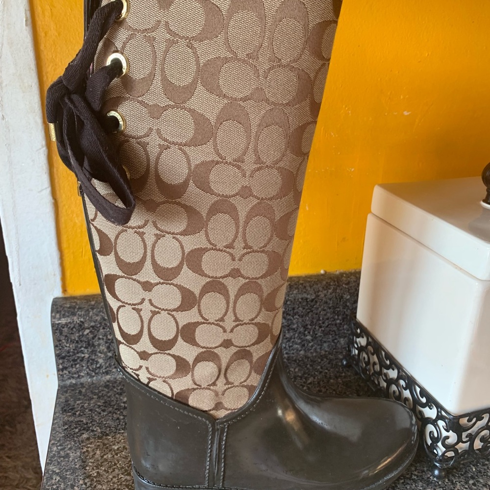 Coach Rain boots